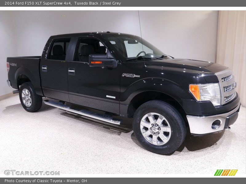 Tuxedo Black / Steel Grey 2014 Ford F150 XLT SuperCrew 4x4