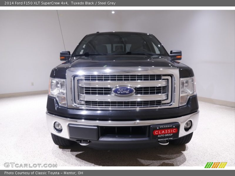 Tuxedo Black / Steel Grey 2014 Ford F150 XLT SuperCrew 4x4