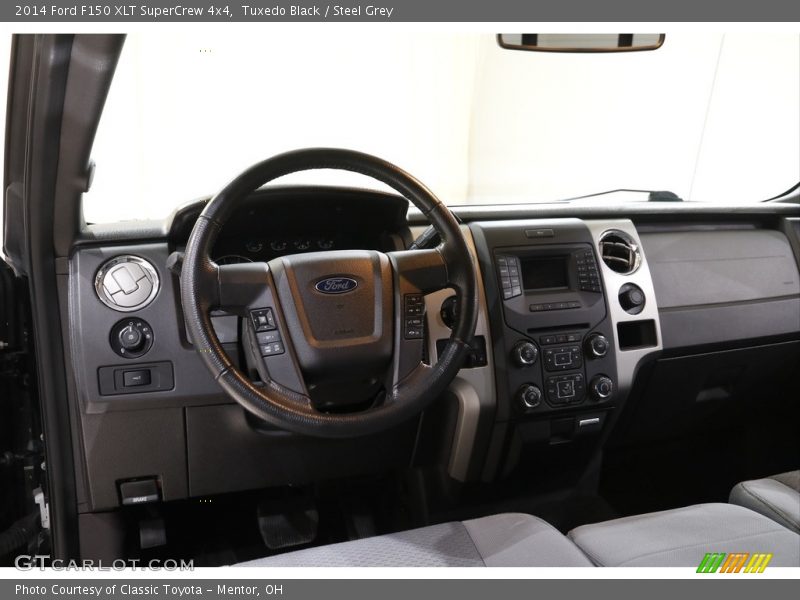 Tuxedo Black / Steel Grey 2014 Ford F150 XLT SuperCrew 4x4
