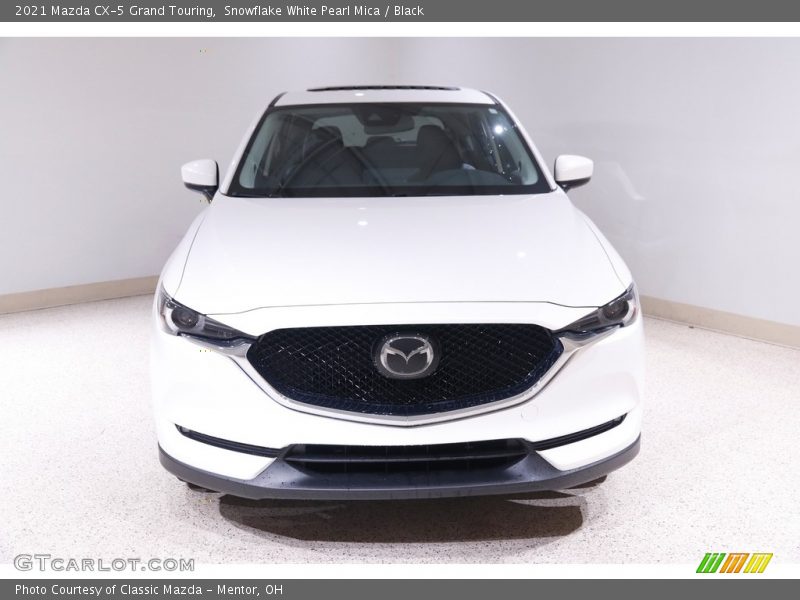 Snowflake White Pearl Mica / Black 2021 Mazda CX-5 Grand Touring