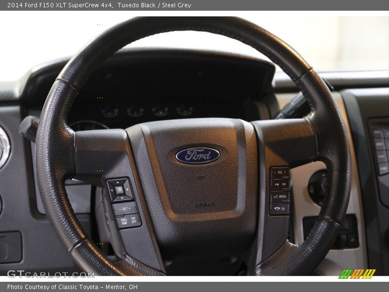 Tuxedo Black / Steel Grey 2014 Ford F150 XLT SuperCrew 4x4