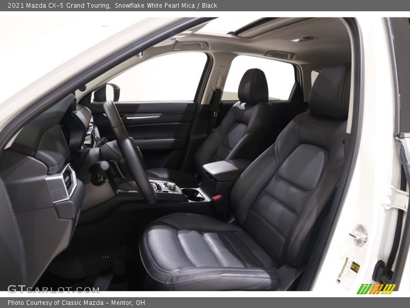 Snowflake White Pearl Mica / Black 2021 Mazda CX-5 Grand Touring