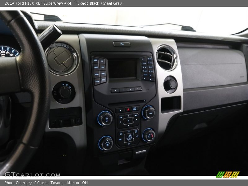 Tuxedo Black / Steel Grey 2014 Ford F150 XLT SuperCrew 4x4