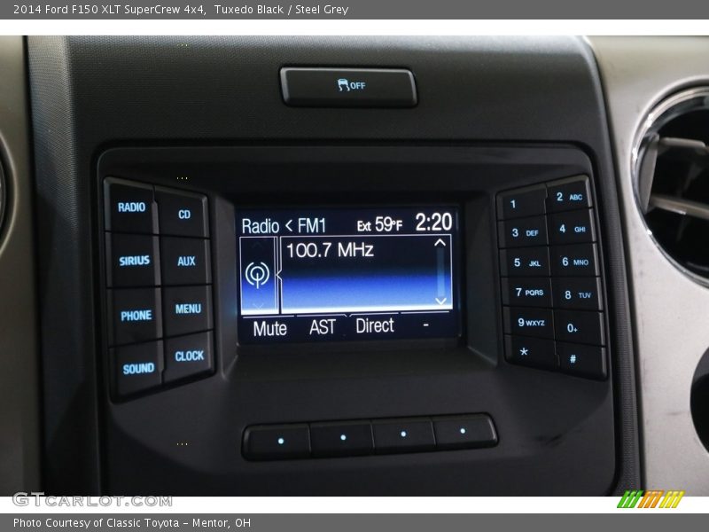 Tuxedo Black / Steel Grey 2014 Ford F150 XLT SuperCrew 4x4