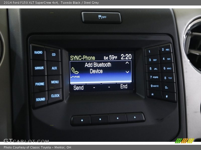 Tuxedo Black / Steel Grey 2014 Ford F150 XLT SuperCrew 4x4