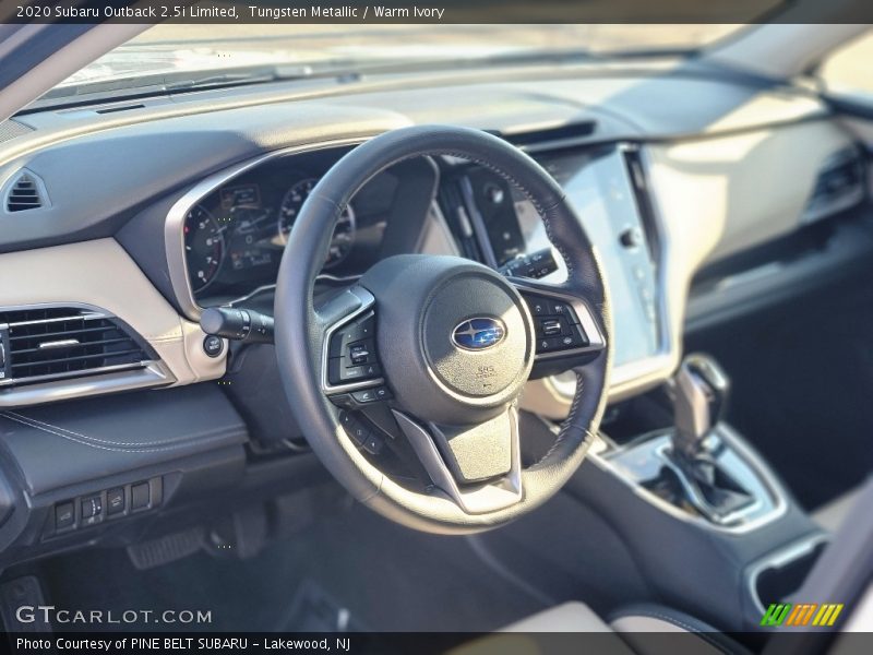 Tungsten Metallic / Warm Ivory 2020 Subaru Outback 2.5i Limited