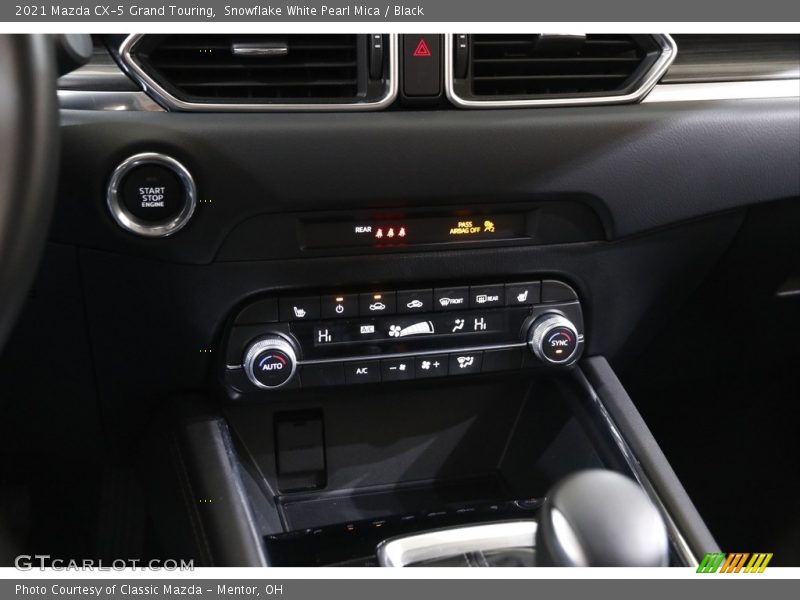 Snowflake White Pearl Mica / Black 2021 Mazda CX-5 Grand Touring
