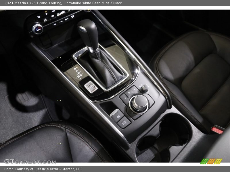Snowflake White Pearl Mica / Black 2021 Mazda CX-5 Grand Touring