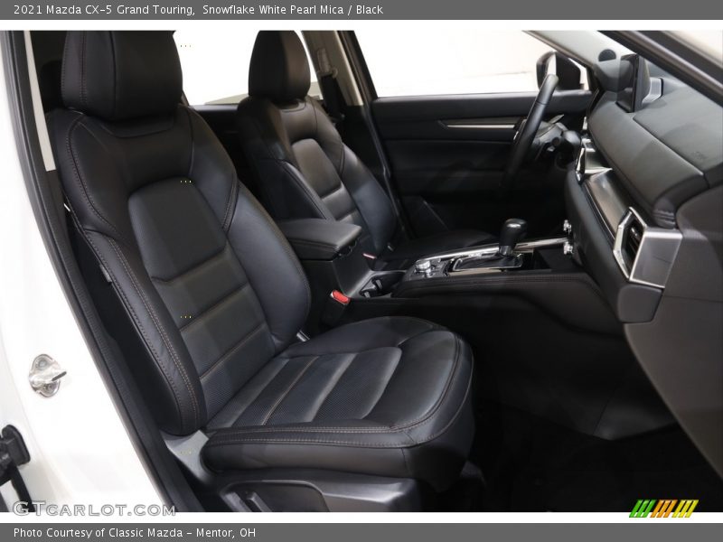 Snowflake White Pearl Mica / Black 2021 Mazda CX-5 Grand Touring