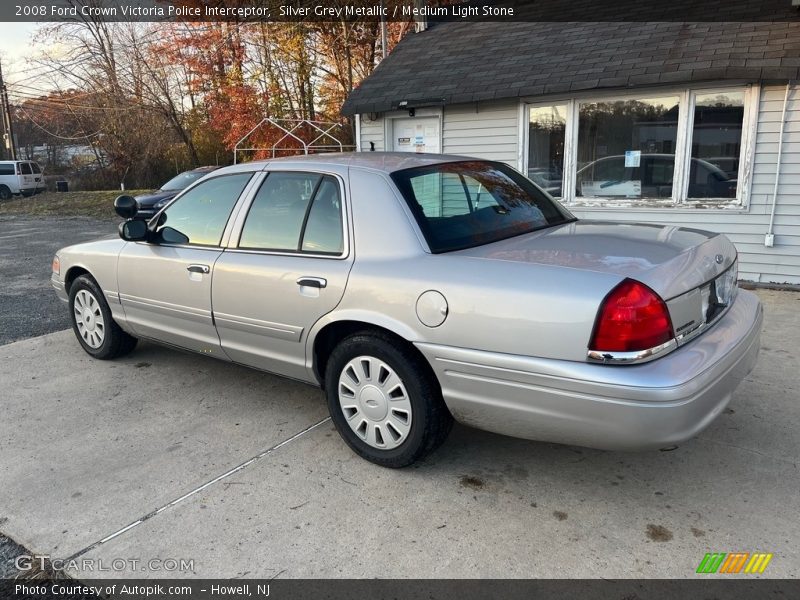 Silver Grey Metallic / Medium Light Stone 2008 Ford Crown Victoria Police Interceptor
