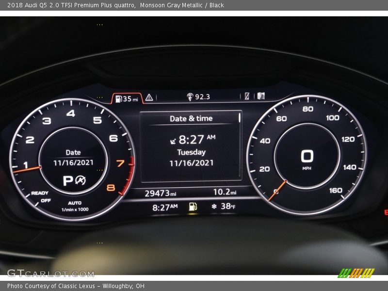  2018 Q5 2.0 TFSI Premium Plus quattro 2.0 TFSI Premium Plus quattro Gauges