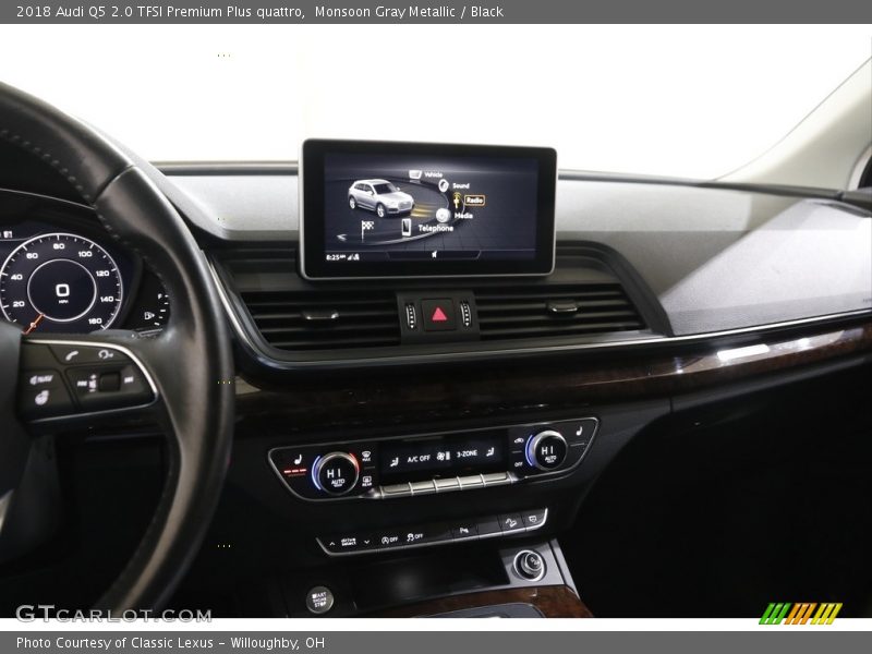 Monsoon Gray Metallic / Black 2018 Audi Q5 2.0 TFSI Premium Plus quattro