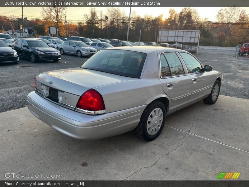 Silver Grey Metallic / Medium Light Stone 2008 Ford Crown Victoria Police Interceptor