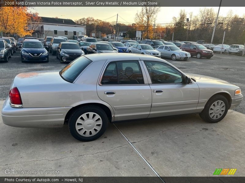 Silver Grey Metallic / Medium Light Stone 2008 Ford Crown Victoria Police Interceptor