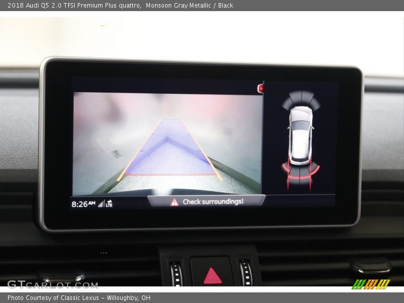 Monsoon Gray Metallic / Black 2018 Audi Q5 2.0 TFSI Premium Plus quattro