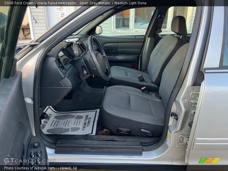 Silver Grey Metallic / Medium Light Stone 2008 Ford Crown Victoria Police Interceptor