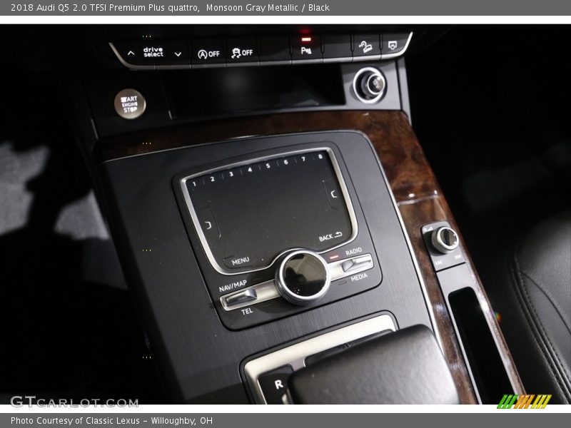 Monsoon Gray Metallic / Black 2018 Audi Q5 2.0 TFSI Premium Plus quattro