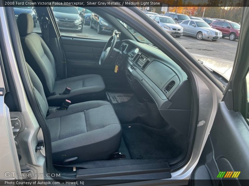 Silver Grey Metallic / Medium Light Stone 2008 Ford Crown Victoria Police Interceptor