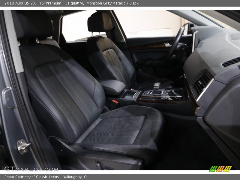 Monsoon Gray Metallic / Black 2018 Audi Q5 2.0 TFSI Premium Plus quattro