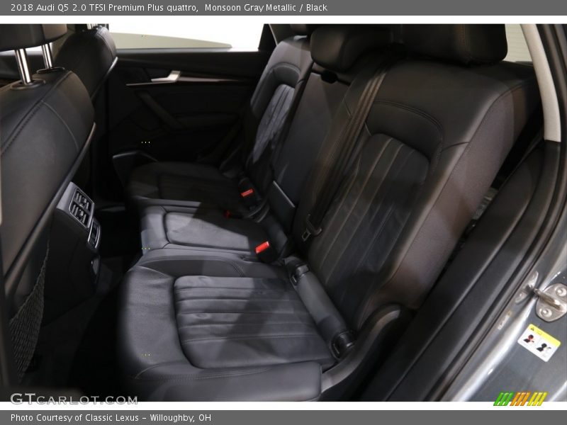 Monsoon Gray Metallic / Black 2018 Audi Q5 2.0 TFSI Premium Plus quattro