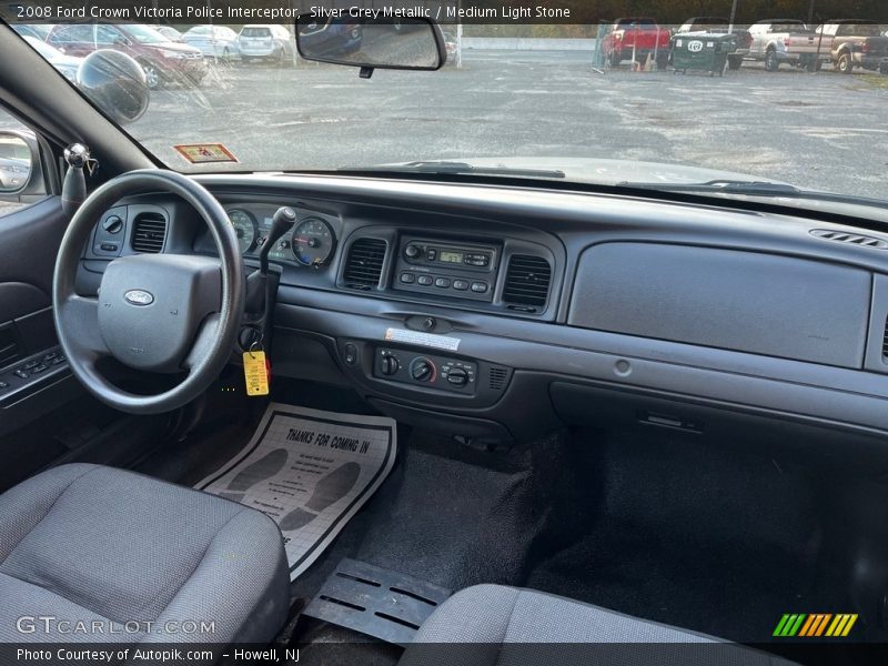 Silver Grey Metallic / Medium Light Stone 2008 Ford Crown Victoria Police Interceptor