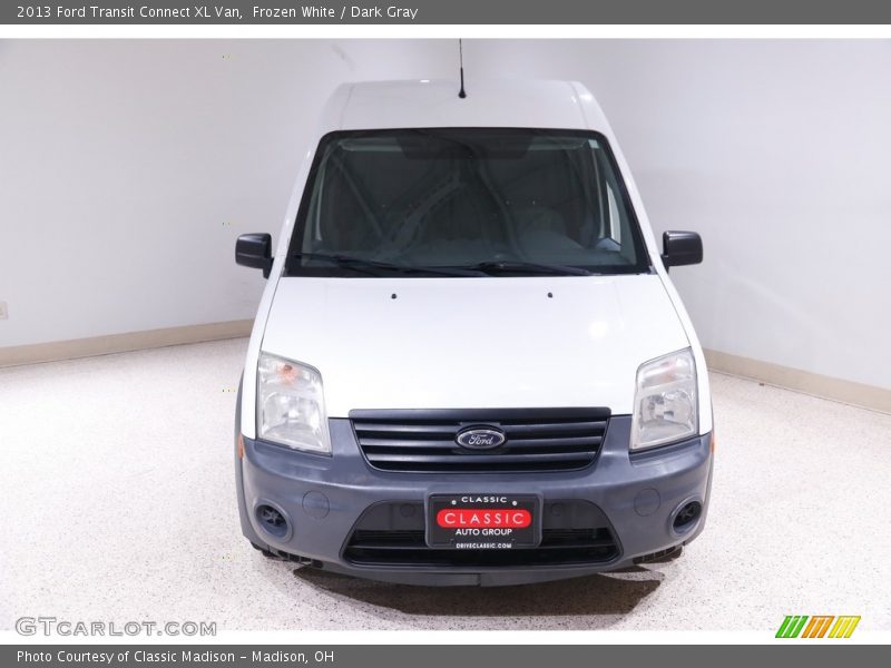 Frozen White / Dark Gray 2013 Ford Transit Connect XL Van