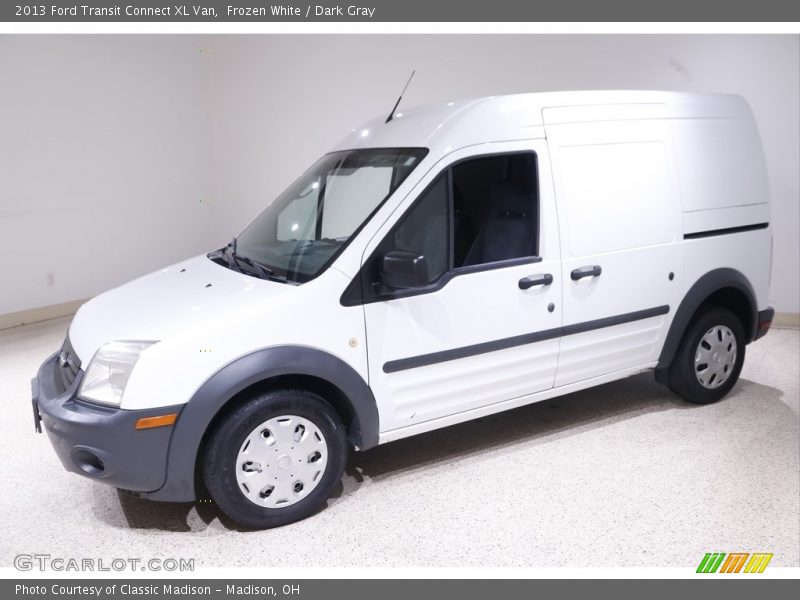 Frozen White / Dark Gray 2013 Ford Transit Connect XL Van
