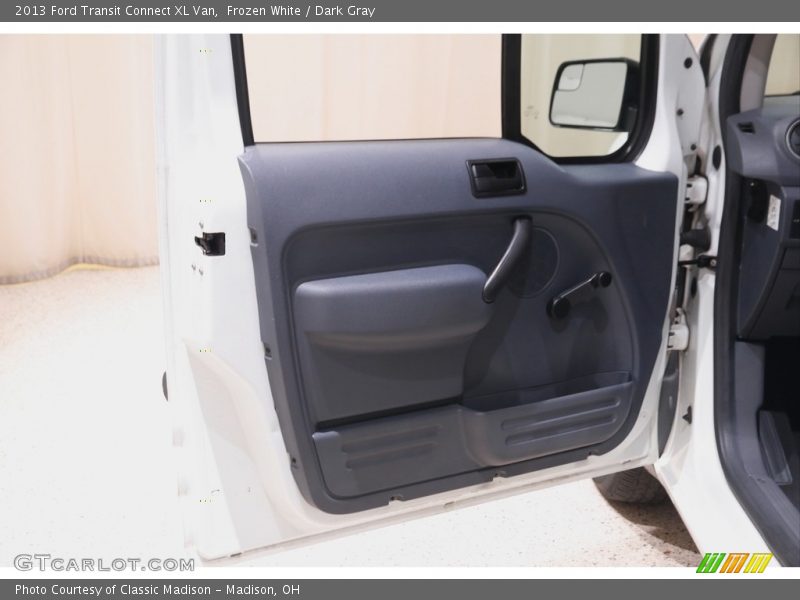 Frozen White / Dark Gray 2013 Ford Transit Connect XL Van
