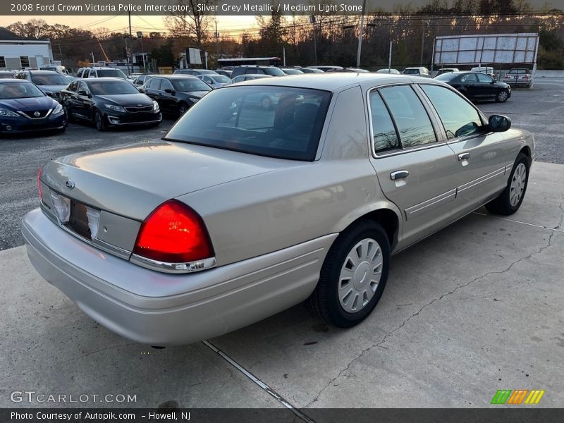 Silver Grey Metallic / Medium Light Stone 2008 Ford Crown Victoria Police Interceptor