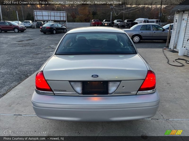 Silver Grey Metallic / Medium Light Stone 2008 Ford Crown Victoria Police Interceptor