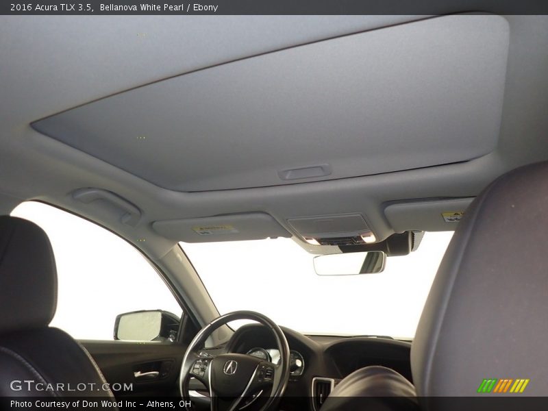 Bellanova White Pearl / Ebony 2016 Acura TLX 3.5