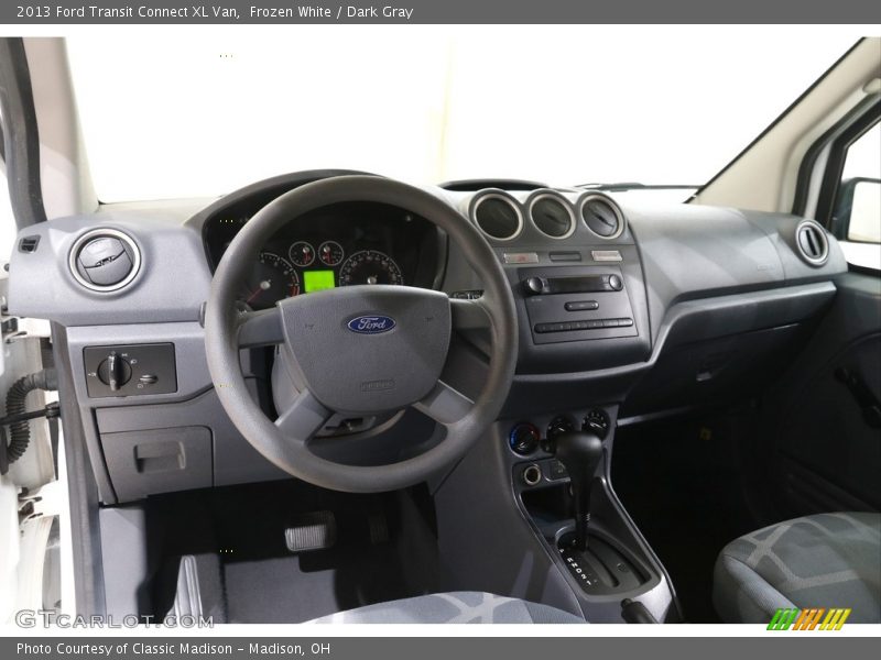 Frozen White / Dark Gray 2013 Ford Transit Connect XL Van
