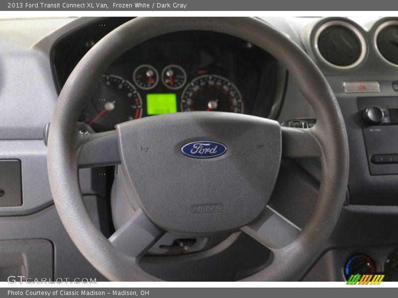 Frozen White / Dark Gray 2013 Ford Transit Connect XL Van