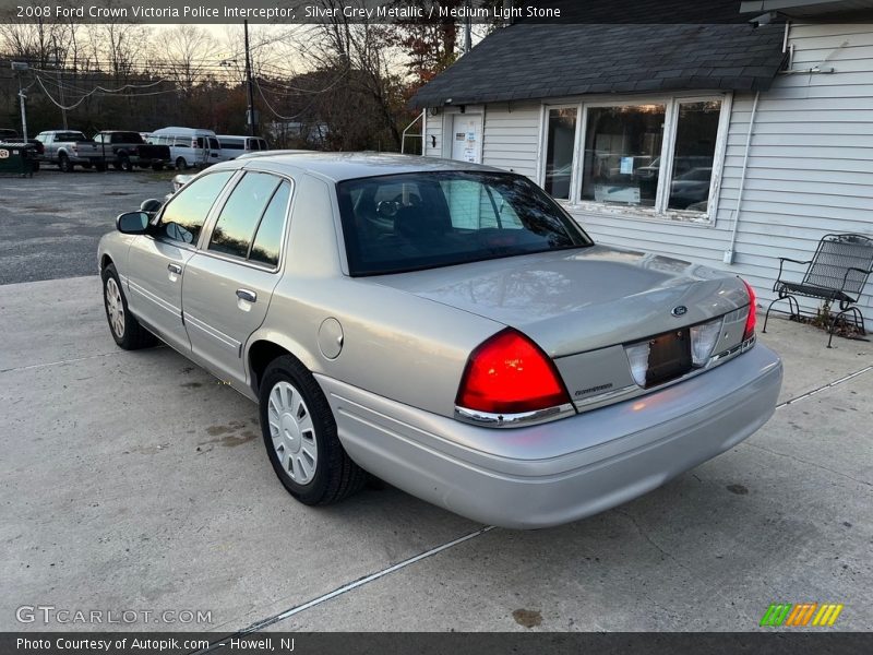 Silver Grey Metallic / Medium Light Stone 2008 Ford Crown Victoria Police Interceptor
