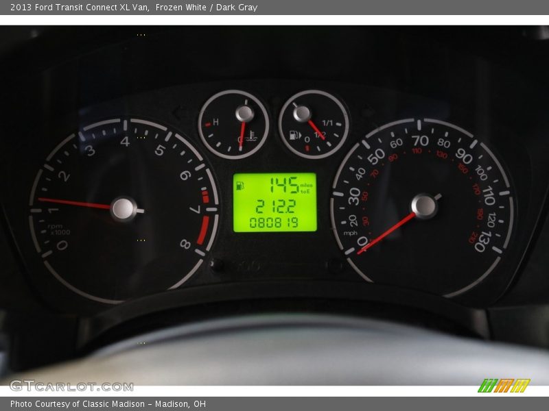 Frozen White / Dark Gray 2013 Ford Transit Connect XL Van