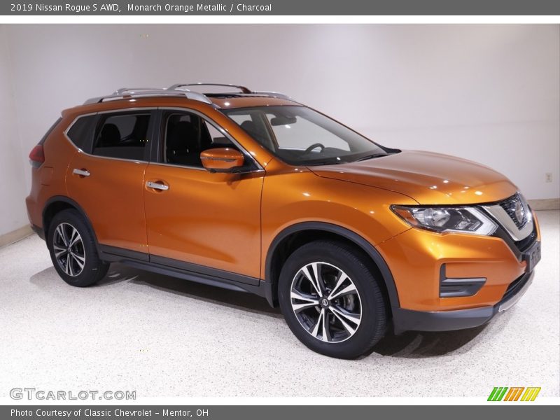  2019 Rogue S AWD Monarch Orange Metallic