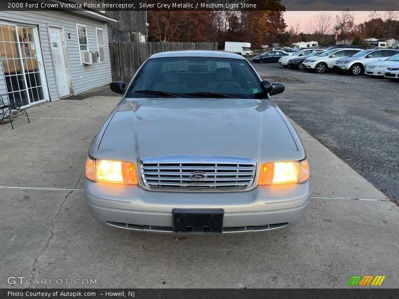 Silver Grey Metallic / Medium Light Stone 2008 Ford Crown Victoria Police Interceptor