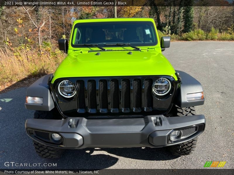 Limited Edition Gecko / Black 2021 Jeep Wrangler Unlimited Willys 4x4
