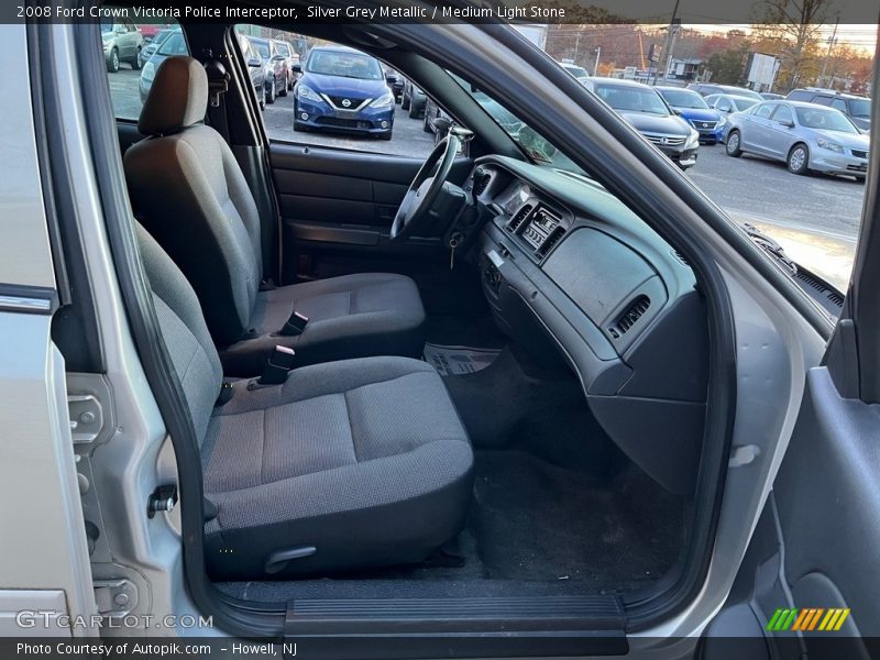 Silver Grey Metallic / Medium Light Stone 2008 Ford Crown Victoria Police Interceptor