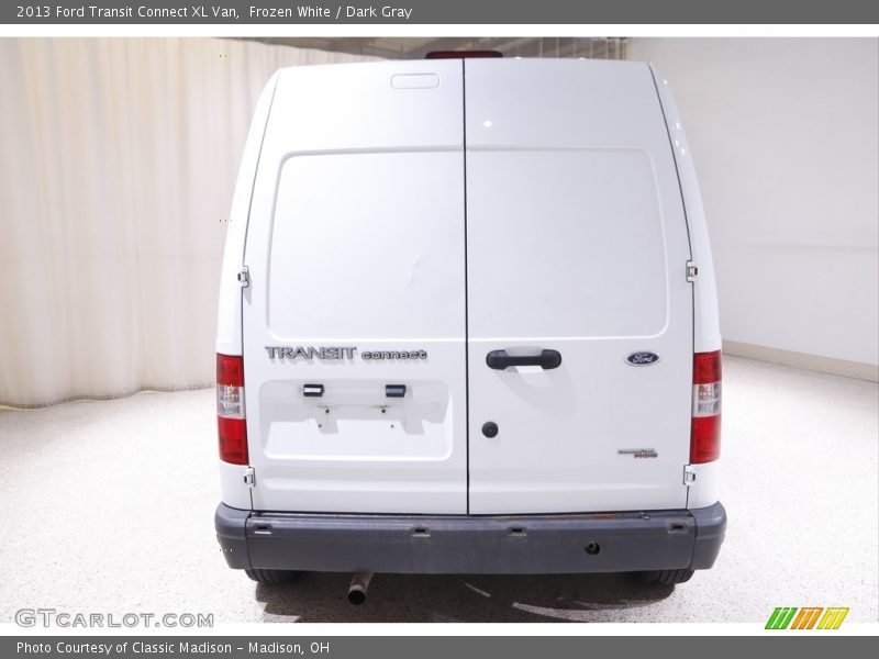 Frozen White / Dark Gray 2013 Ford Transit Connect XL Van