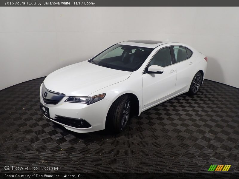 Bellanova White Pearl / Ebony 2016 Acura TLX 3.5