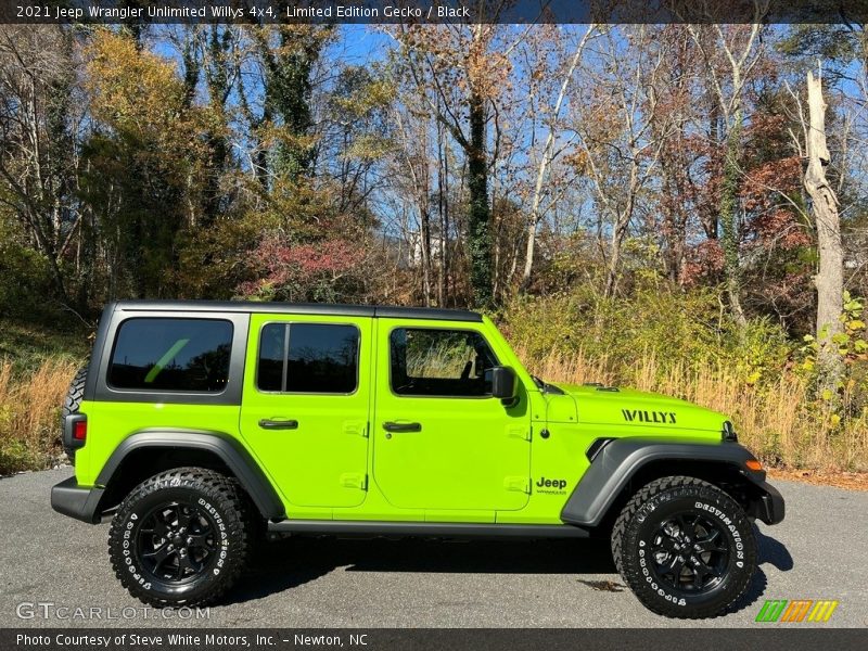  2021 Wrangler Unlimited Willys 4x4 Limited Edition Gecko