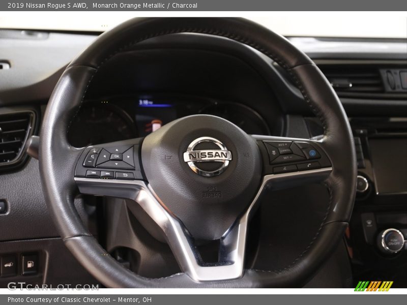  2019 Rogue S AWD Steering Wheel