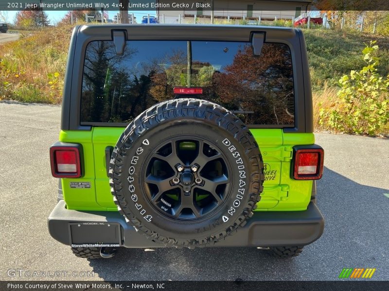 Limited Edition Gecko / Black 2021 Jeep Wrangler Unlimited Willys 4x4