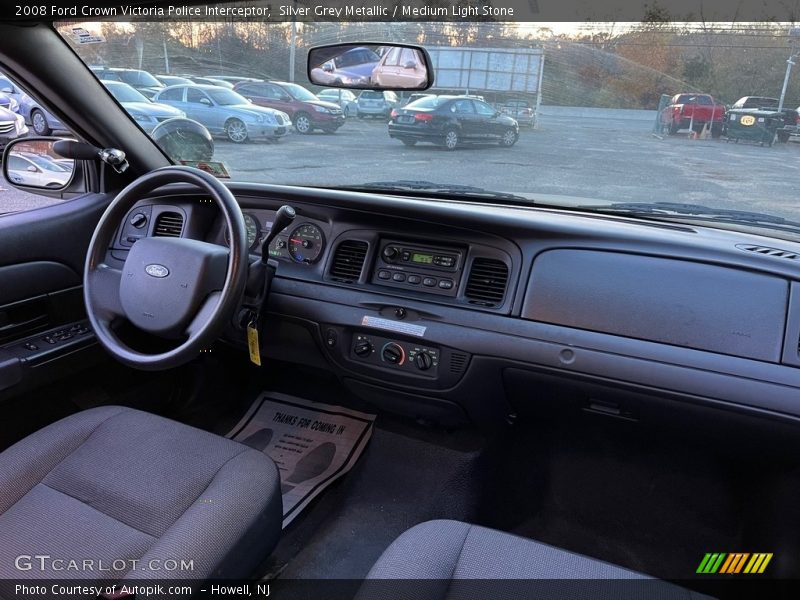 Silver Grey Metallic / Medium Light Stone 2008 Ford Crown Victoria Police Interceptor