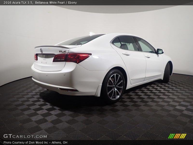 Bellanova White Pearl / Ebony 2016 Acura TLX 3.5