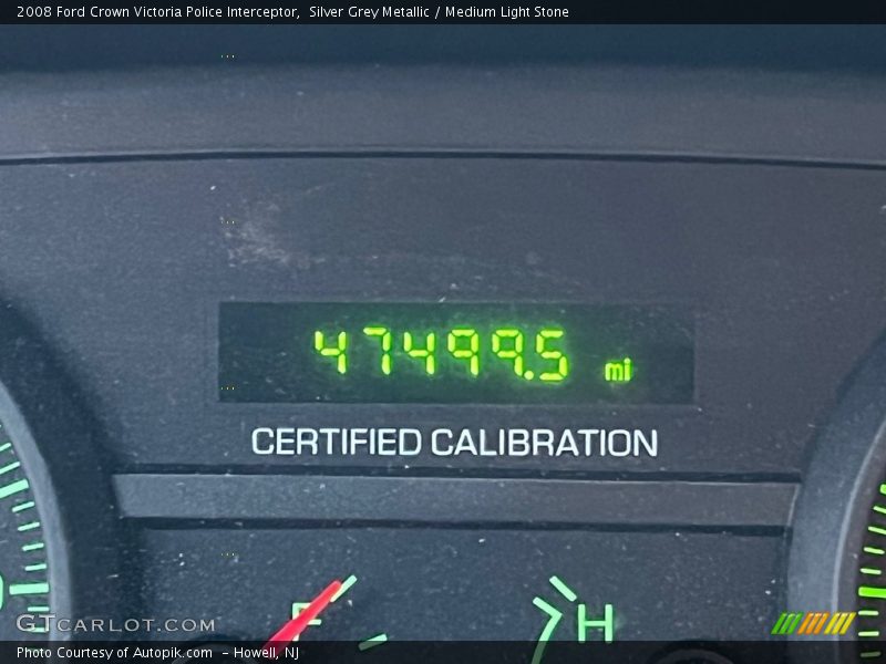 Silver Grey Metallic / Medium Light Stone 2008 Ford Crown Victoria Police Interceptor