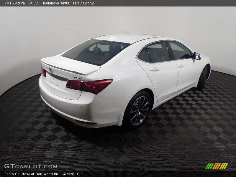Bellanova White Pearl / Ebony 2016 Acura TLX 3.5