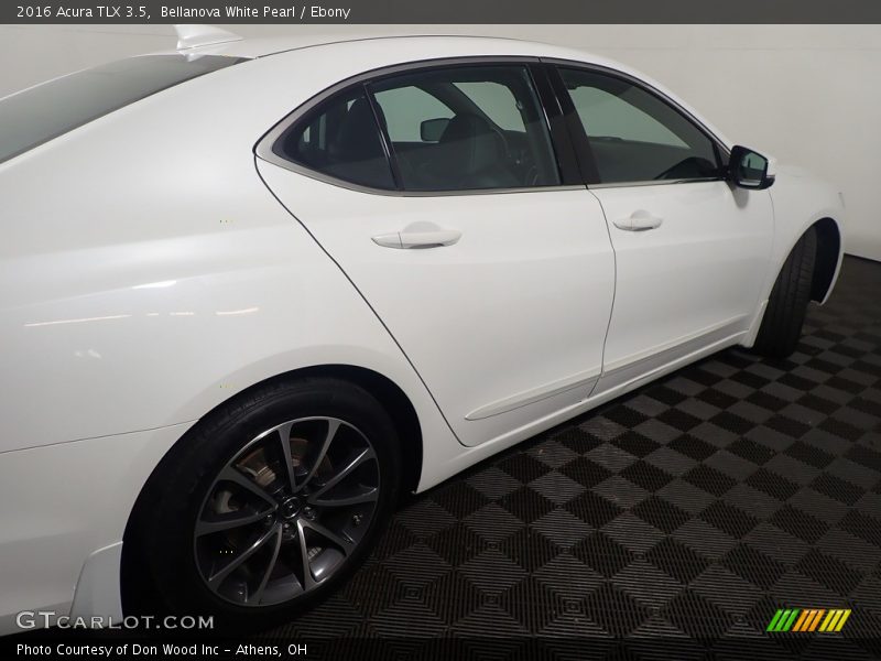 Bellanova White Pearl / Ebony 2016 Acura TLX 3.5