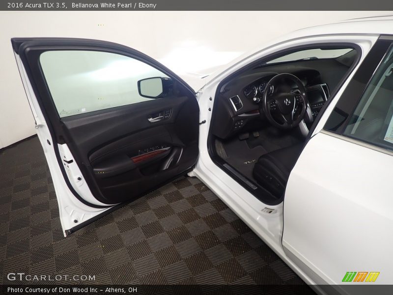 Bellanova White Pearl / Ebony 2016 Acura TLX 3.5